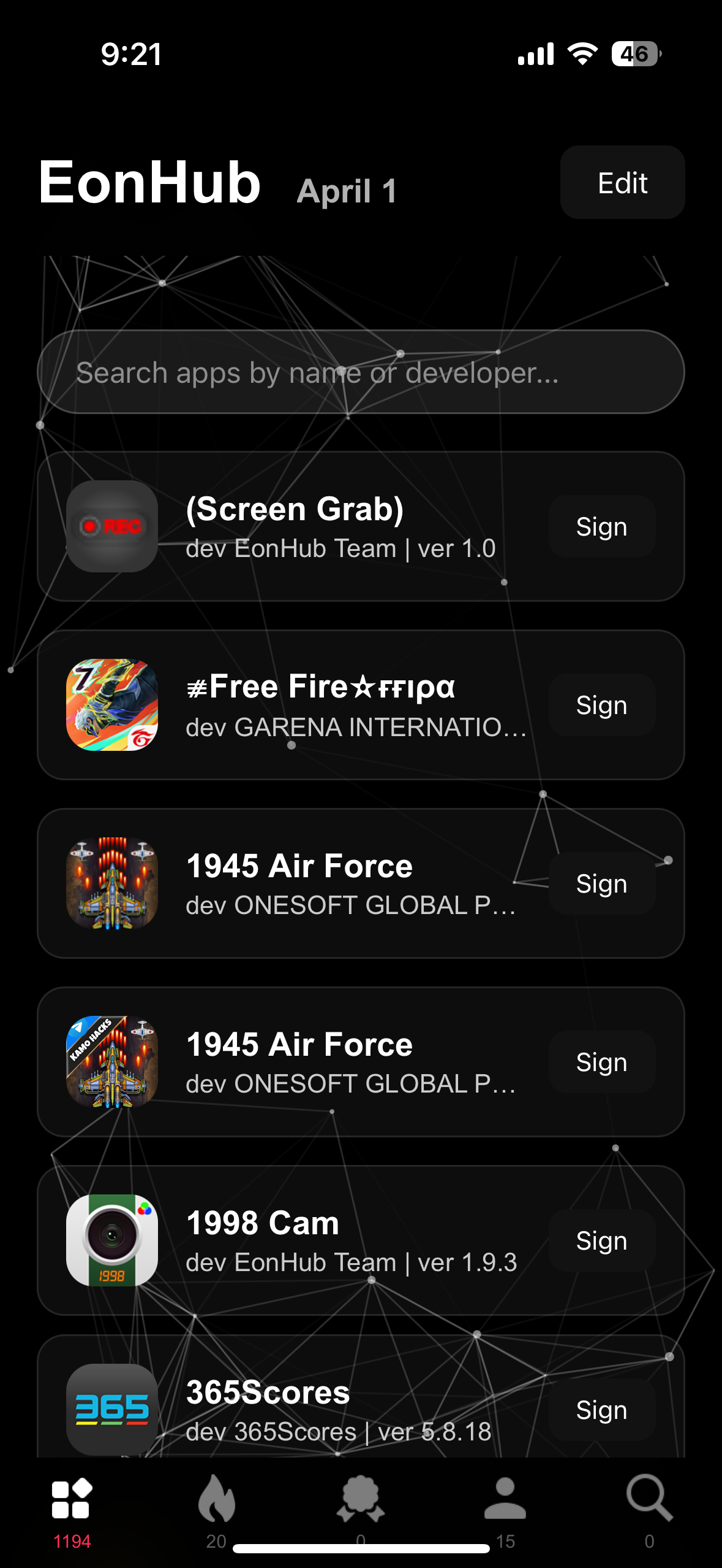 EonHub Screenshot 1